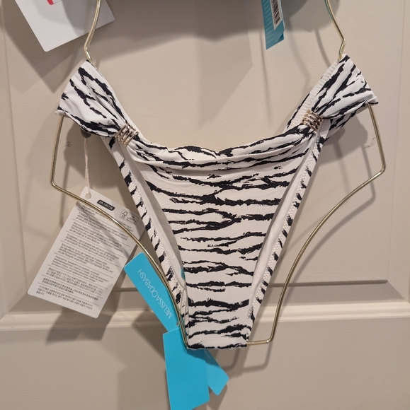 Melissa Odabash Zebra Print Bikini Set NWT - Picture 6 of 12